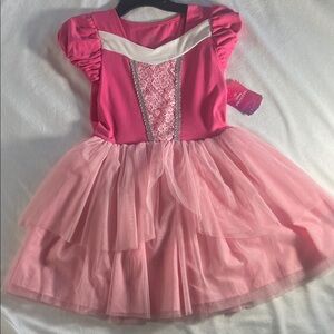 Disney Pink and White Princess Dress